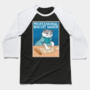Awesome Biscuit Maker Cat Professional Gift For Mom Baseball T-Shirt